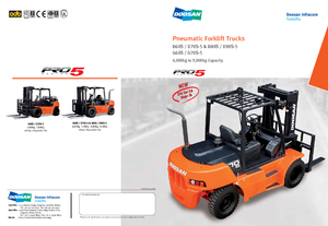 Frontstapler Treibgas Doosan G60S-5