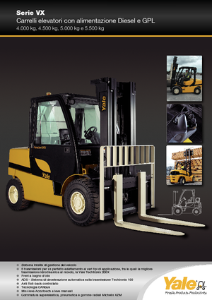 Frontstapler Treibgas Yale GLP 50VX Value