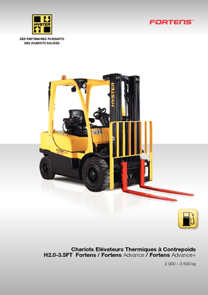 Frontstapler Treibgas Hyster H 2.0 FT