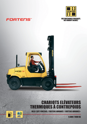 Frontstapler Treibgas Hyster H6.0FT