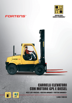 Frontstapler Treibgas Hyster H6.0FT