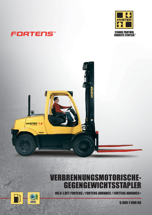 Frontstapler Treibgas Hyster H6.0FT