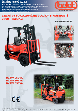 Frontstapler Treibgas Belet MV 30 BVB