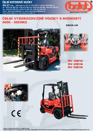 Frontstapler Treibgas Belet MV 50 BVB