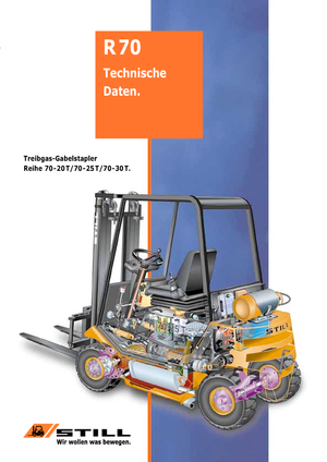 Frontstapler Treibgas Still R 70-25 T