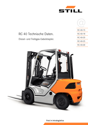 Frontstapler Treibgas Still RC 40-25 T