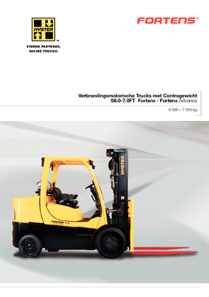 Frontstapler Treibgas Hyster S6.0FT