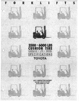 Frontstapler Treibgas Toyota 5 FG C 30