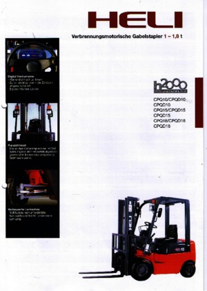Frontstapler Treibgas Heli CPQD 15