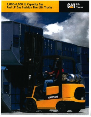 Frontstapler Treibgas Caterpillar GC30K