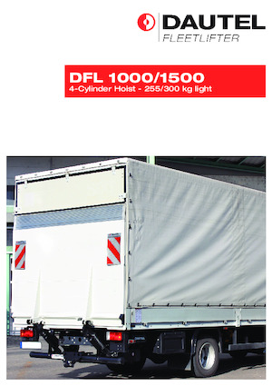 Hubladebühnen DAUTEL DFL 1000