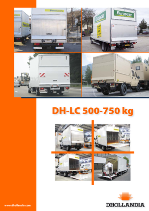 Hubladebühnen Dhollandia DH-LC 2
