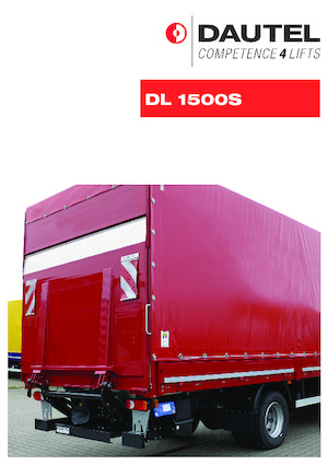 Hubladebühnen DAUTEL DL 1500 S