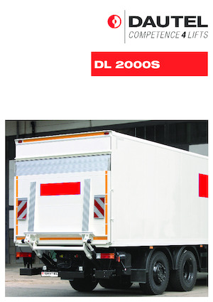 Hubladebühnen DAUTEL DL 2000 S