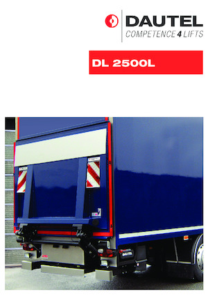 Hubladebühnen DAUTEL DL 2500 L