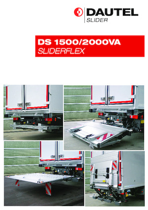 Hubladebühnen DAUTEL DS 1500 VA