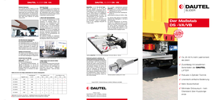 Hubladebühnen DAUTEL DS 3000 VA