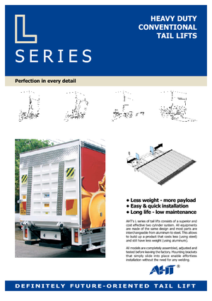 Hubladebühnen AHT L 750 ST/AL