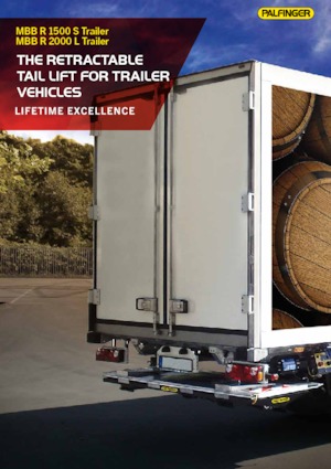 Hubladebühnen MBB Palfinger MBB R 2000 L TRAILER