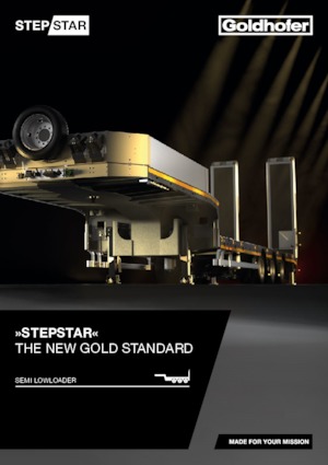 Sattelauflieger Tiefbett Goldhofer STEPSTAR