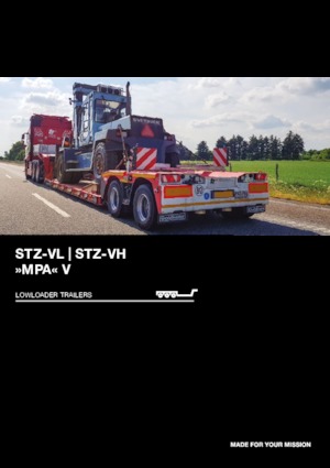 Sattelauflieger Tiefbett Goldhofer STZ-VL