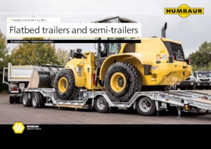 Anhänger Tiefbett Humbaur HTD 509525-5A