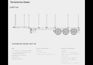 Anhänger Tiefbett Doll LOGO 14