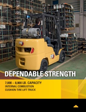 Frontstapler Treibgas Caterpillar 2C8000