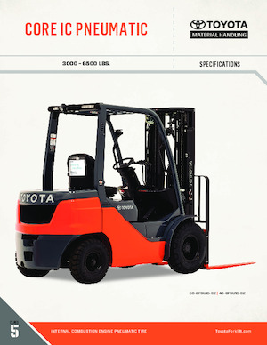 Frontstapler Treibgas Toyota 50-8FGU25