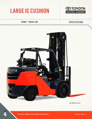 Frontstapler Treibgas Toyota 50-8FGC70U