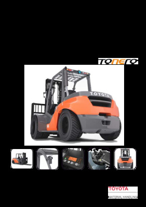 Frontstapler Treibgas Toyota 8 FG 70N 