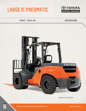 Frontstapler Treibgas Toyota 8FG70U