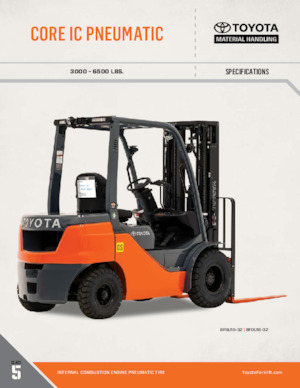 Frontstapler Treibgas Toyota 8FGU15