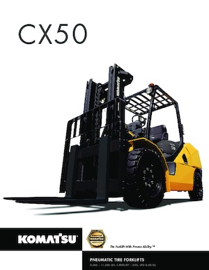 Frontstapler Treibgas Komatsu FG50ATU-10