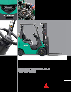 Frontstapler Treibgas Mitsubishi FGC18N