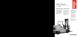 Frontstapler Treibgas Mitsubishi FGC40K STC