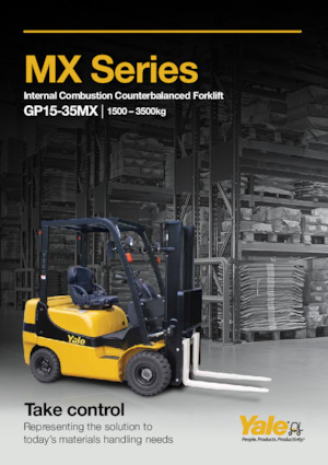 Frontstapler Treibgas Yale GLP35MX