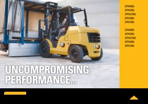 Frontstapler Treibgas Caterpillar GP50N3