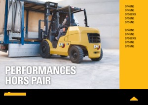 Frontstapler Treibgas Caterpillar GP50N3