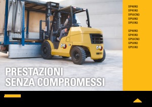 Frontstapler Treibgas Caterpillar GP50N3