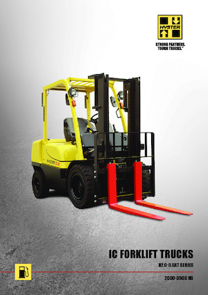 Frontstapler Treibgas Hyster H2.5XT - AL