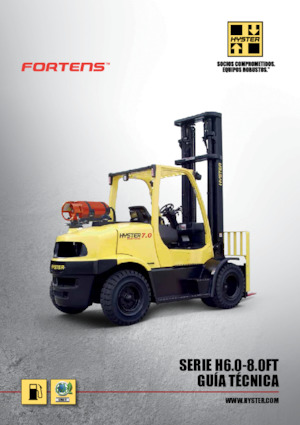 Frontstapler Treibgas Hyster H8.0FTS