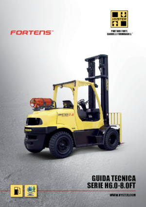 Frontstapler Treibgas Hyster H8.0FTS