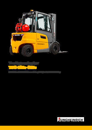 Frontstapler Treibgas Jungheinrich TFG S35s 