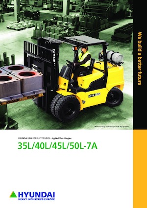 Frontstapler Treibgas Hyundai 40L-7 A