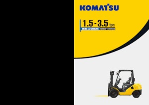 Frontstapler Treibgas Komatsu FG18H-21