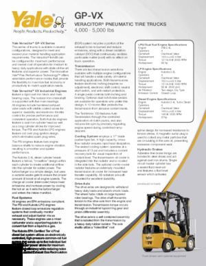 Frontstapler Treibgas Yale GP040VX