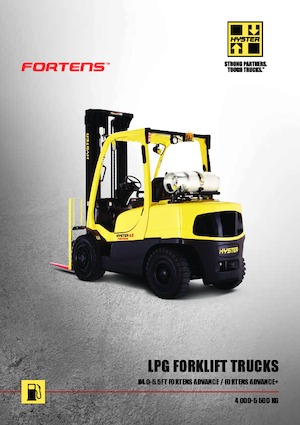 Frontstapler Treibgas Hyster H5.0FT