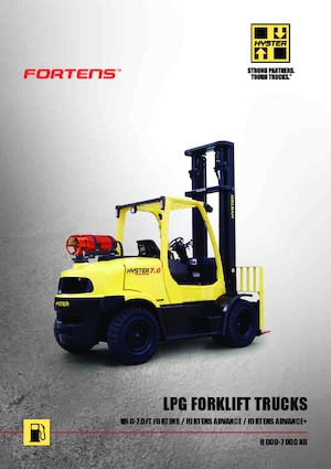Frontstapler Treibgas Hyster H6.0FT