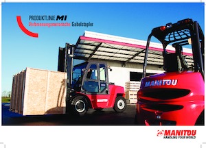 Frontstapler Treibgas Manitou MI 40 G